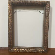 VTG Victorian Style Gold Gilded Ornate Stunning Wooden Art Frame-14.25x18.25x2” picture