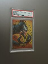1995 Ultra Spider-Man Masterpieces #8 Venom PSA 10 Gem Mint picture