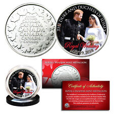 PRINCE HARRY & MEGHAN MARKLE Official Look of Love Photo Royal Wedding RCM Coin picture