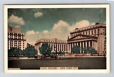 New York City, Panoramic Views of Foley Square, Antique Vintage Postcard picture