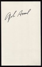 John Stossel Signed Book Page Cut Autographed Cut Signature  picture