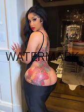 Cardi B 8x10 PHOTO Tattoo Sexy Onlyfans Big Bottom Thicc 2hbjx picture