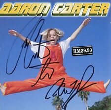 Aaron Carter ~ Signed Autographed 1997 Debut Album at 10 Years Old ~ JSA COA picture