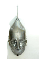 18GA Steel Medieval Knight Eastern Face Mask Helmet Roman Helmet picture
