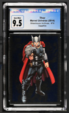 2014 Rittenhouse Archives Sapphire Thor #74, CGC Graded 9.5 Gem Mint picture