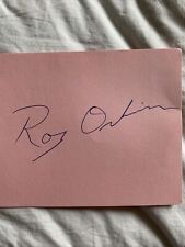 Roy Orbison signed paper autographed picture