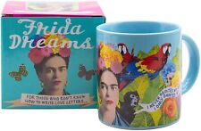 Frida Kahlo Art Coffee Mug - Famous Quotes in English and Spanish picture