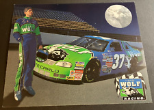 1998 Mark Green #37 Timber Wolf Chevy Monte Carlo - NASCAR Hero Card Handout picture