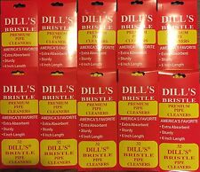 Dill's Premium Bristle Pipe Cleaners Absorbent Sturdy 6