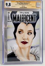 Maleficent #1 Sketch Cover Disney Villains 2023 Angelina Jolie 1of1 Original Art picture