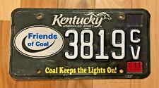 Kentucky Friends of Coal License Plate picture