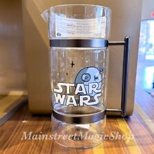 2024 Disney Parks Star Wars Artist Series Glass Pitcher by Will Gay NWT picture