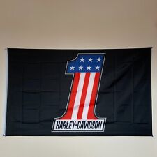 Harley Davidson Motorcycle 3x5 ft Flag Vintage Garden Garage Wall Sign Banner picture