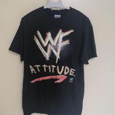90'S Vintage Wwe Wwf Attitude T-Shirt Size M picture
