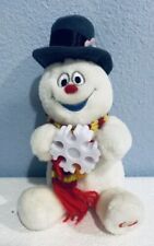 Gemmy Frosty The Snowman Animated Singing With Lighted Snowflake Plush Christmas picture