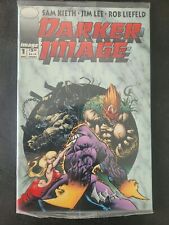 DARKER IMAGE #1 (1993) 1ST APPEARANCE OF DEATHBLOW 1ST MAXX with TRADING CARD picture
