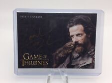 2021 Game of Thrones Iron AnnIversary Auto NOAH TAYLOR as Locke GOLD AUTOGRAPH picture