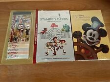 Disney Stamped Postcard And Notepad Set picture