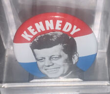 Vintage John F Kennedy 1-1/4 Inch Political Campaign Button Pin picture