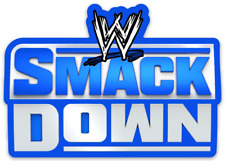 WWE Pro Wrestling Smack down Logo Type Vinyl Die-cut MAGNET picture