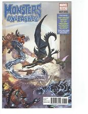 Monsters Unleashed 7 2nd Print Variant NM non lenticular homage Kid Kaiju RARE picture
