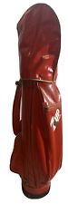 Rare Vintage Wilson USA 7up golf bag with Rain Cover Pro Model 7 UP Soda Pop picture