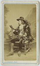 Liébert 1870-80 CDV. Le baritone Leon Melchisedec. Opera. Singing. Role of Zampa. picture