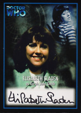 2001 Strictly Ink Doctor Who AU8 Elisabeth Sladen (Sarah Jane S) Autograph Card picture