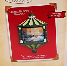 Hallmark Keepsake Ornament Thomas Kinkade Victorian Christmas Features Movement picture