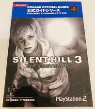 Silent Hill 3 Official Guide & Chronicle Art Book Lost Memories Konami Japan  PS picture