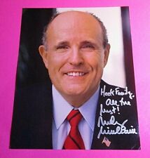 Rudy Giuliani - New York City Mayor, Authentic Signed 8x10 Photo, Autograph picture