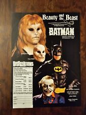 Distortions Unlimited Batman (1989)/BATB (1990) Single Page Ad picture