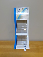 Vintage 1995 Misty Cigarettes Counter Top Display Case With Price Numbers picture