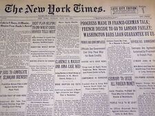 1931 JULY 19 NEW YORK TIMES - CLARENCE MACKAY & ANNA CASE WED - NT 2182 picture