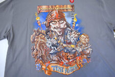 NEW Disney Studio XXL Pirates Of The Caribbean Jack Sparrow / Johnny Depp Shirt picture