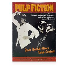 John Travolta Signed Pulp Fiction Film Poster: The Twist Contest picture