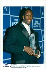 Michael Johnson with his ESPY award - Vintage Photograph 833381 picture
