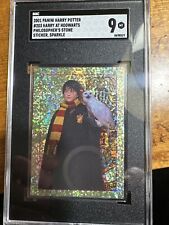 2001 HARRY POTTER PHILOSOPHERS STONE Panini Sparkle. SGC 9. Harry and Hedwig picture