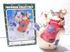 Vintage WINDSOR COLLECTION Snowman Collectible - Snowman  Stocking 5