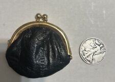 Rare Allen Okawa Eel Skin Coin Purse For Magic Trick Magician Estate Find  picture