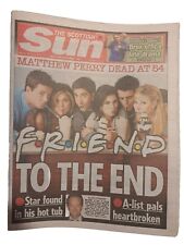 The Scottish Sun Newspaper - Matthew Perry Dies, RIP Matthew Perry - 30/10/2023 picture