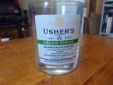 Usher's Green Stripe Blended Scotch Whiskey 8 oz. Glass picture