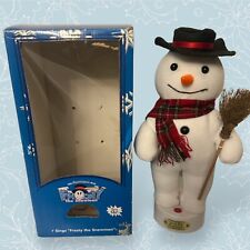 1996 Gemmy This Snowman Sings Frosty The Snowman With Box Works Great Moves picture