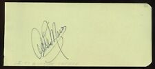 Adele Mara d2010 signed 2x5 cut autograph on 1-5-47 at Biltmore Theater LA picture