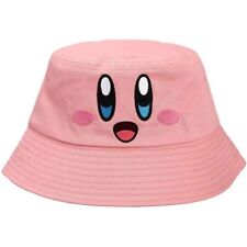 Bioworld • Pink • Embroidered • KIRBY Bucket  Cotton Hat • One Size • Ships Free picture