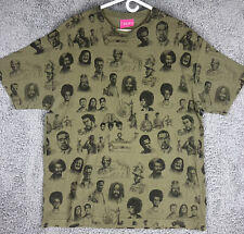 Mishka × SSUR Plus Mens Radicals Shirt RARE Art MLK Malcolm X Civil Rights XL picture