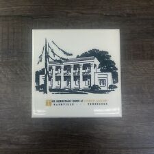 1960s Nashville Tennessee The Hermitage Art Wall Tile Trivet Andrew Jackson Home picture
