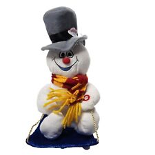 Gemmy Frosty The Snowman On Sled Animated picture
