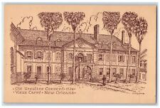 c1940's Old Ursuline Convent Exterior New Orleans Louisiana LA Unposted Postcard picture