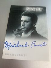 2009 Complete Twilight Zone 50th Anniversary Michael Forest #A-102 Autograph picture